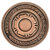 Медаль наградная "Бронза"; бронзовый; 12х12х2